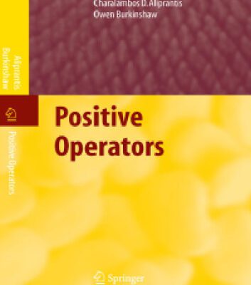 خرید و دانلود نسخه کامل کتاب Positive Operators
