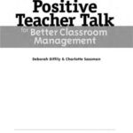 خرید و دانلود نسخه کامل کتاب Positive Teacher Talk for Better Classroom Management