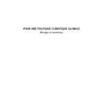 خرید و دانلود نسخه کامل کتاب Pour une politique climatique globale : Blocages et ouvertures
