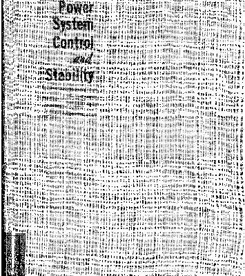 خرید و دانلود نسخه کامل کتاب Power system control and stability
