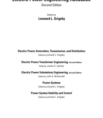 خرید و دانلود نسخه کامل کتاب Power System Stability and Control