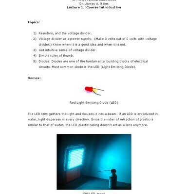 خرید و دانلود نسخه کامل کتاب Practical Electronics: Lecture Notes