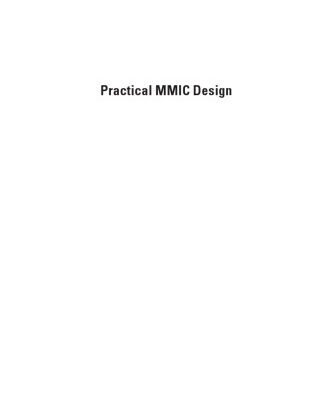 خرید و دانلود نسخه کامل کتاب Practical MMIC Design