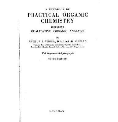 خرید و دانلود نسخه کامل کتاب Practical organic chemistry including qualitative organic analysis