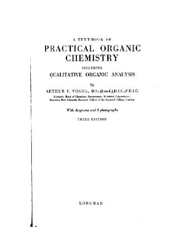 خرید و دانلود نسخه کامل کتاب Practical organic chemistry including qualitative organic analysis_68d324005f685.jpeg خرید و دانلود نسخه کامل کتاب Practical organic chemistry including qualitative organic analysis