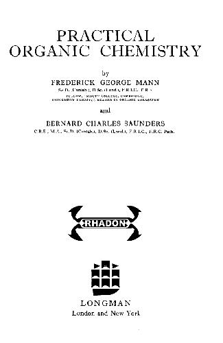 خرید و دانلود نسخه کامل کتاب Practical organic chemistry_68d393b0f10b7.jpeg خرید و دانلود نسخه کامل کتاب Practical organic chemistry