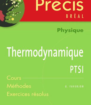 خرید و دانلود نسخه کامل کتاب Précis Bréal – Thermodynamique (PTSI, MPSI)
