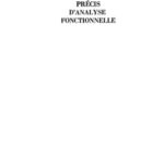 خرید و دانلود نسخه کامل کتاب Précis  d’analyse  fonctionnelle