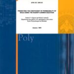 خرید و دانلود نسخه کامل کتاب Predicting the coefficient of permeability of soils using the Kozeny-Carman equation