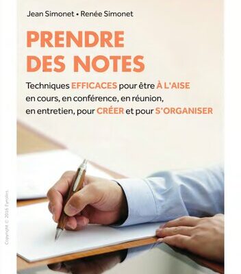 خرید و دانلود نسخه کامل کتاب Prendre des notes
