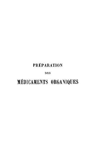 خرید و دانلود نسخه کامل کتاب Preparation des medicaments organiques_68bba3367cab7.jpeg خرید و دانلود نسخه کامل کتاب Preparation des medicaments organiques
