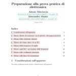 خرید و دانلود نسخه کامل کتاب Preparazione alla prova pratica di elettronica
