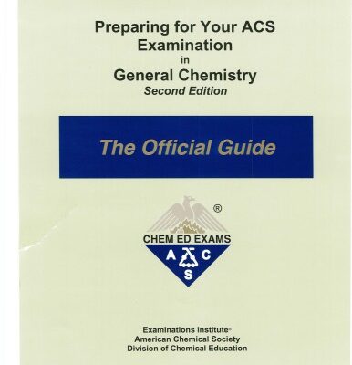 خرید و دانلود نسخه کامل کتاب Preparing for Your ACS Examination in General Chemistry Second Edition The Official Guide