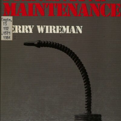 خرید و دانلود نسخه کامل کتاب Preventive Maintenance BY Wireman – Scanned Pdf with Ocr