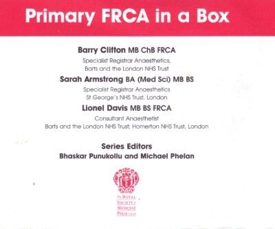 خرید و دانلود نسخه کامل کتاب Primary FRCA in a Box
