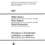 خرید و دانلود نسخه کامل کتاب Primideale in Einhuellenden aufloesbarer Lie-Algebren