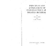 خرید و دانلود نسخه کامل کتاب Principles and applications of ferroelectrics and related materials