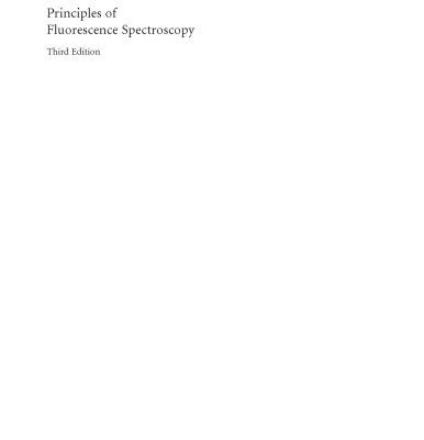 خرید و دانلود نسخه کامل کتاب Principles of Fluorescence Spectroscopy