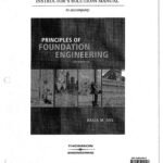 خرید و دانلود نسخه کامل کتاب Principles of Foundation Engineering.  Solution Manual
