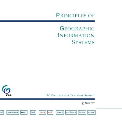 خرید و دانلود نسخه کامل کتاب Principles of Geographic Information Systems
