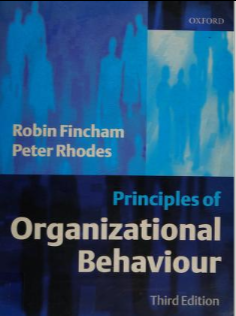 خرید و دانلود نسخه کامل کتاب Principles of organizational behaviour (3rd Edition) – Scanned Pdf with Ocr