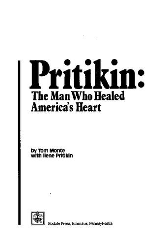خرید و دانلود نسخه کامل کتاب Pritikin: The Man Who Healed America’s Heart_68ba9a03f1815.jpeg خرید و دانلود نسخه کامل کتاب Pritikin: The Man Who Healed America’s Heart