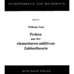 خرید و دانلود نسخه کامل کتاب Proben aus der elementaren additiven Zahlentheorie
