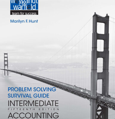 خرید و دانلود نسخه کامل کتاب Problem Solving Survival Guide to accompany Intermediate Accounting (Volume 1, Chapters 1 – 14)
