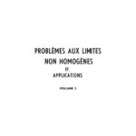 خرید و دانلود نسخه کامل کتاب Problèmes aux limites non homogènes et applications