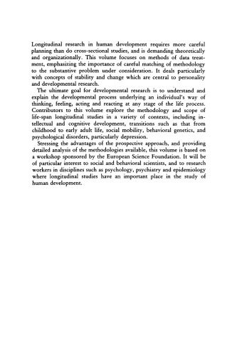 خرید و دانلود نسخه کامل کتاب Problems and Methods in Longitudinal Research: Stability and Change (European Network on Longitudinal Studies on Individual Development)_68c753e60184e.jpeg خرید و دانلود نسخه کامل کتاب Problems and Methods in Longitudinal Research: Stability and Change (European Network on Longitudinal Studies on Individual Development)