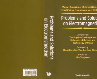 خرید و دانلود نسخه کامل کتاب Problems and solutions on electromagnetism. Compiled by Physics Coaching Class
