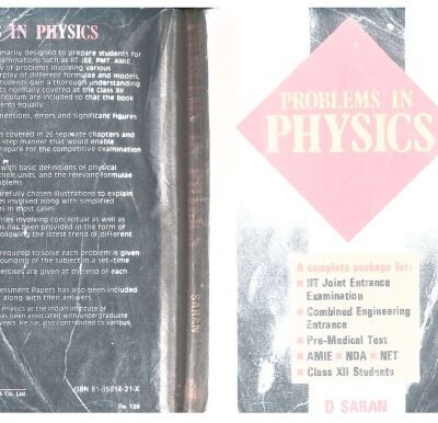 خرید و دانلود نسخه کامل کتاب Problems in Physics A complete Package for IIT JEE Joint Entrance Examination Combined Engineering Test