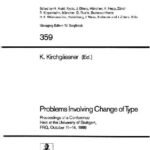 خرید و دانلود نسخه کامل کتاب Problems Involving Change of Type