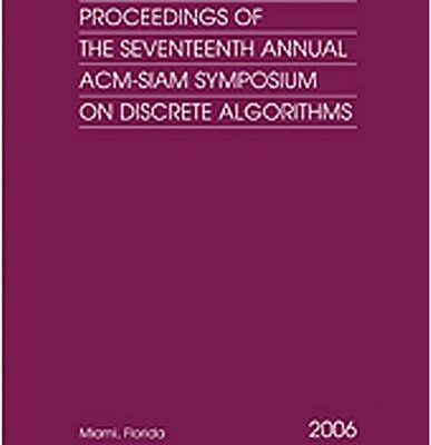 خرید و دانلود نسخه کامل کتاب Proceedings of the 17th annual ACM-SIAM symposium on discrete algorithms