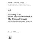 خرید و دانلود نسخه کامل کتاب Proceedings of the Second International Conference on The Theory of Groups