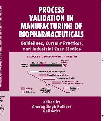 خرید و دانلود نسخه کامل کتاب Process Validation in Manufacturing Biopharmaceuticals: Guidelines, Current Practices, and Industrial Case Studies