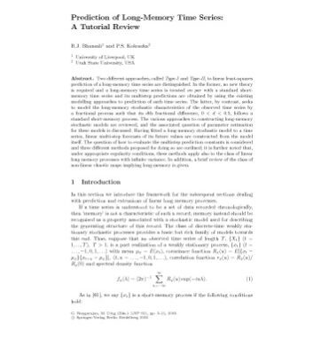 خرید و دانلود نسخه کامل کتاب Processes with Long-Range Correlations: Theory and Applications