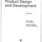 خرید و دانلود نسخه کامل کتاب Product Design and Development