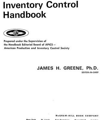 خرید و دانلود نسخه کامل کتاب Production and Inventory Control Handbook