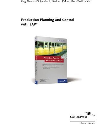 خرید و دانلود نسخه کامل کتاب Production Plannning and Control with SAP