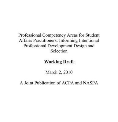 خرید و دانلود نسخه کامل کتاب Professional Competency Areas for Student Affairs Practitioners