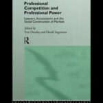 خرید و دانلود نسخه کامل کتاب Professional Competition and Professional Power