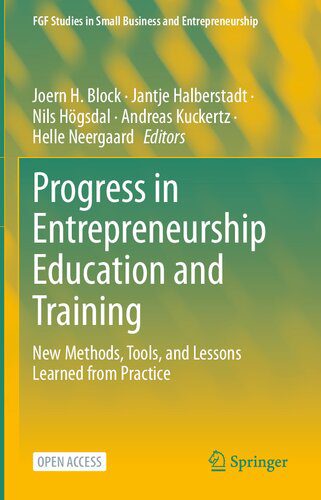 خرید و دانلود نسخه کامل کتاب Progress in Entrepreneurship Education and Training: New Methods, Tools, and Lessons Learned from Practice_68c692c27d86f.jpeg خرید و دانلود نسخه کامل کتاب Progress in Entrepreneurship Education and Training: New Methods, Tools, and Lessons Learned from Practice