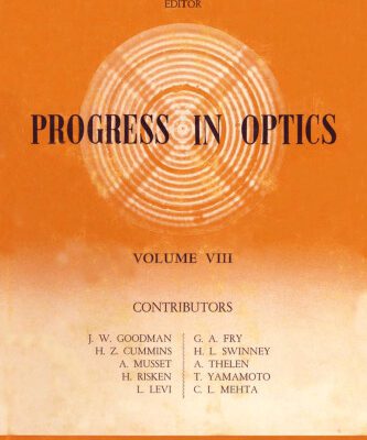 خرید و دانلود نسخه کامل کتاب Progress in Optics, Vol. 8