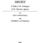 خرید و دانلود نسخه کامل کتاب Prophets of Deceit: A Study of the Techniques of the American Agitator