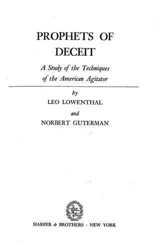 خرید و دانلود نسخه کامل کتاب Prophets of Deceit: A Study of the Techniques of the American Agitator_68c8f76b811ca.jpeg خرید و دانلود نسخه کامل کتاب Prophets of Deceit: A Study of the Techniques of the American Agitator