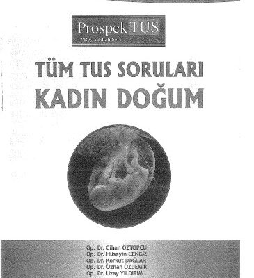 خرید و دانلود نسخه کامل کتاب ProspekTUS Tüm Tus Soruları – Kadın Doğum