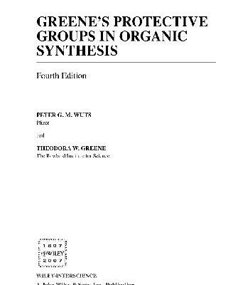 خرید و دانلود نسخه کامل کتاب Protective Groups in Organic Synthesis