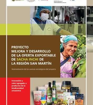 خرید و دانلود نسخه کامل کتاب Proyecto Mejora y Desarrollo de la Oferta Exportable del sacha inchi (Plukenetia volubilis Linneo) de la región San Martín (Perú): Sistematización de los avances estratégicos del proyecto. Innovación y valor agregado a productos de la biodiversidad amazónica