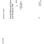 خرید و دانلود نسخه کامل کتاب Pseudodifferential operators and nonlinear PDE